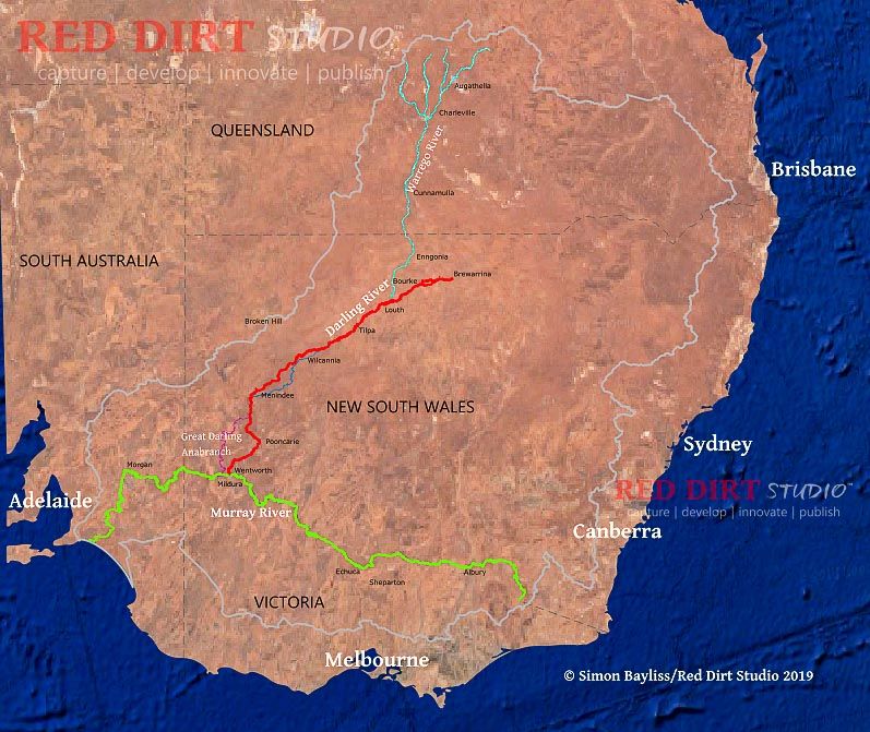 Warrego River - Darling River Catchment - Murray Darling Basin