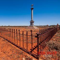 The Cletic Cross at Louth, Darling River, Outback NSW. Australia