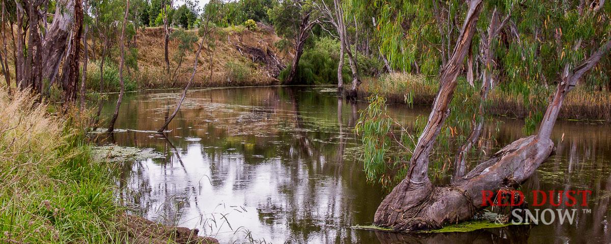 The Cadell Fault Mathoura, Gulpa Creek, New South Wales, Australia