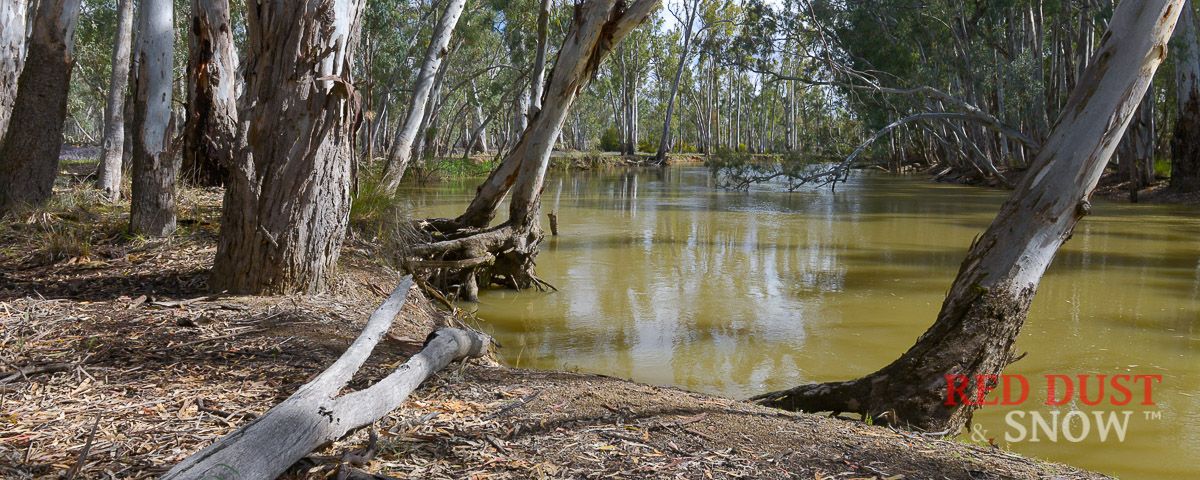 The Edward River Werai Reserve Outback NSW Australia