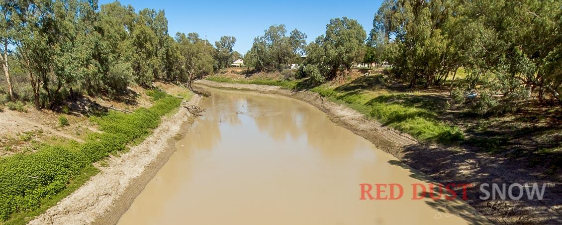 The Darling River Run - Crossing the Darling River at Wilcannia, Outback NSW, Australia. Simon Bayliss