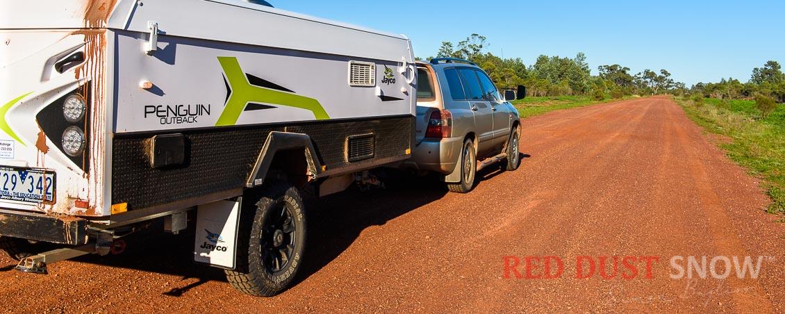 The Darling River Run, travelling the Darling River with a Jayco Penguin Camper Trailer. Simon Bayliss