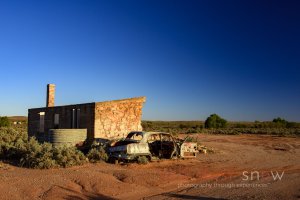 Nevada Hotel and car wreck, Silverton, Outack NSW