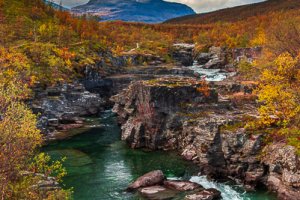 Abiskojokka river - Lapland, Sweden