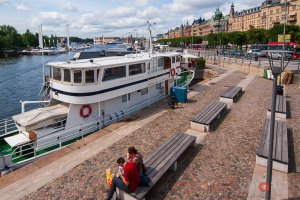 Strandvägen, Waterfront