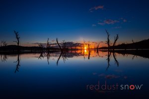 Lake Hume Sunset, Upper Murray River