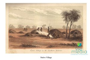 Native Village in the northern interior - Sturt