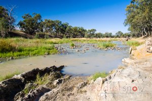 Brewarrina Fish Traps Darling River Outback NSW