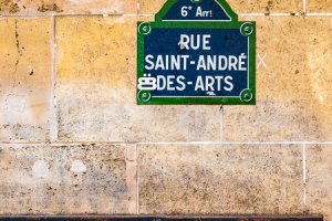 Rue Saint Andre des Arts
