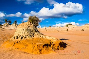 Lake Mungo National Park Outback NSW Clay sand and Silt